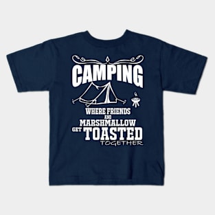 camping get toasted Kids T-Shirt